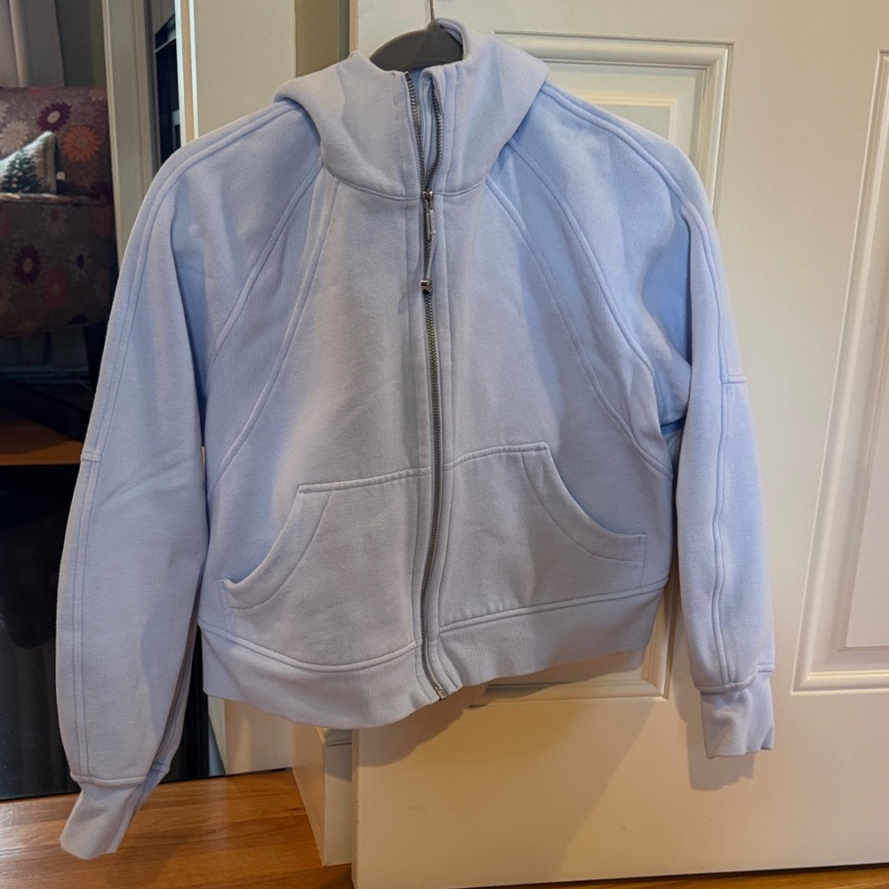 Lululemon cropped full zip hoodie